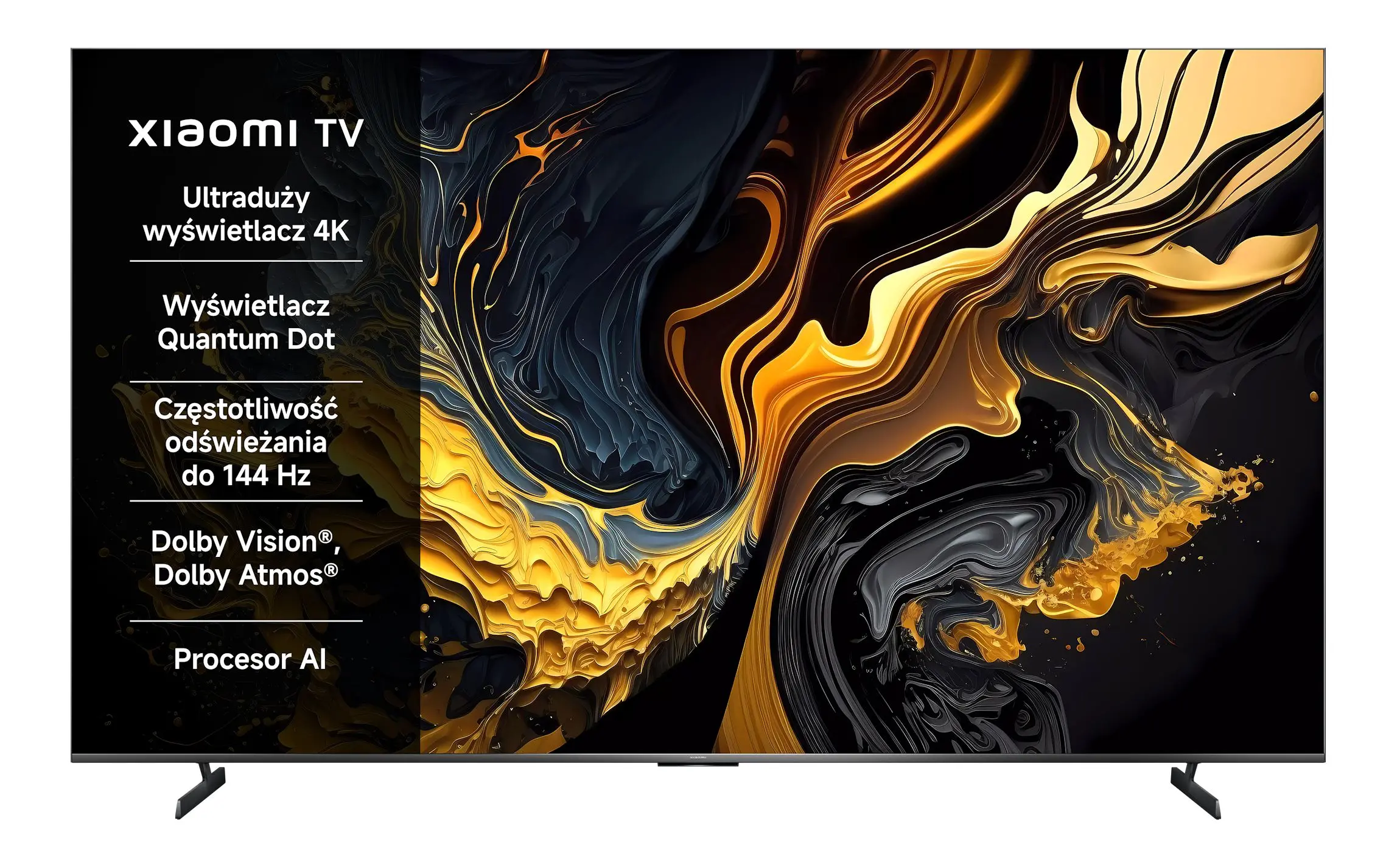 Telewizor Xiaomi TV Max 100 2025 (L100MA-MAXEU) 100" QLED 4K 144Hz Google TV Dolby Vision Dolby Atmos HDMI 2.1 DVB-T2