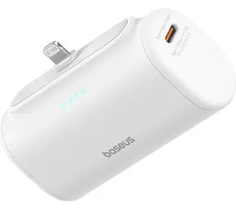 Powerbank Baseus Compact IP 5000mAh 20W Lightning Biały