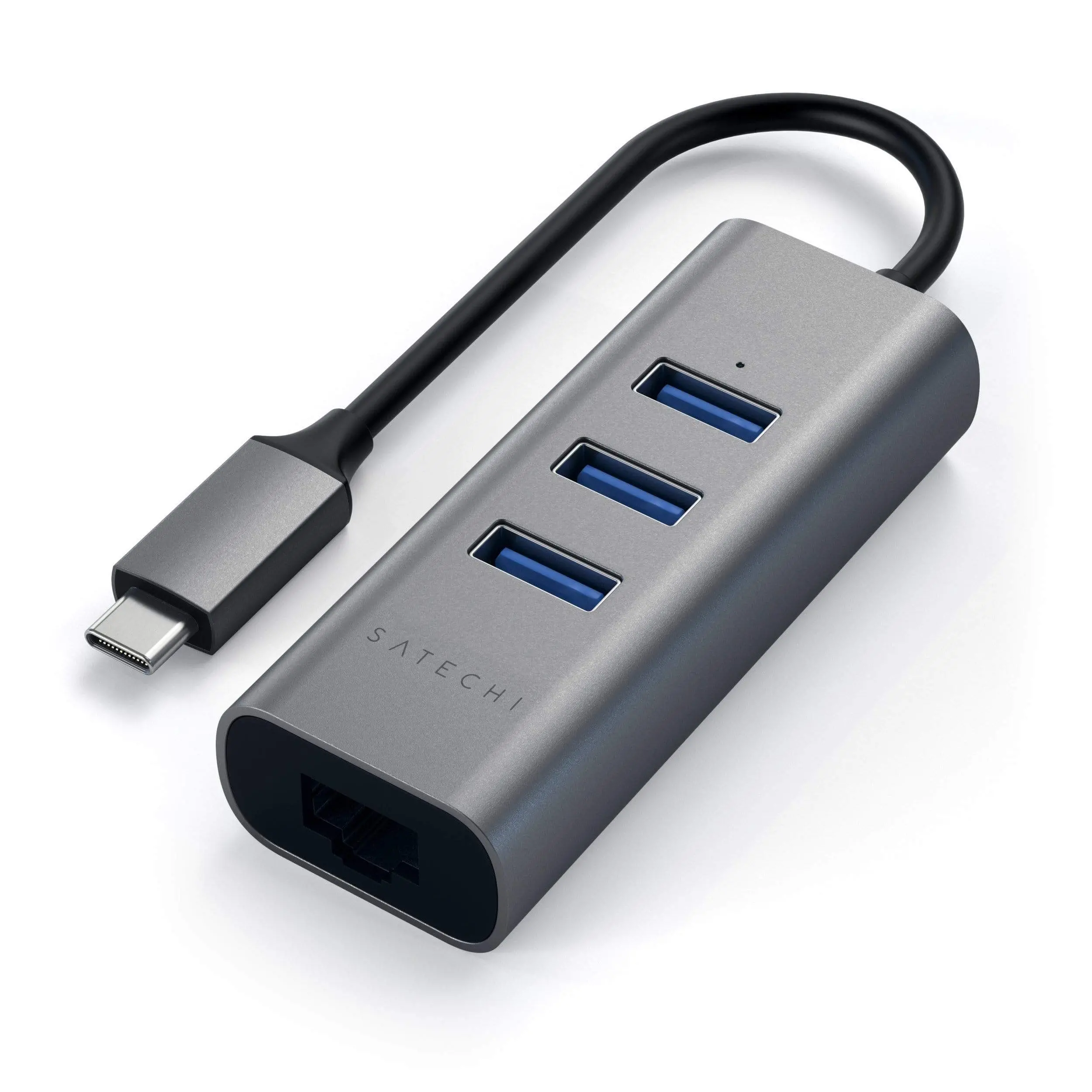 Hub USB Satechi ST-TC2N1USB31AM Type-C 2w1 USB Hub Szary
