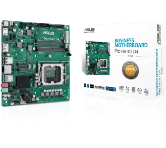 Płyta główna ASUS Pro H610T D4-CSM DDR4