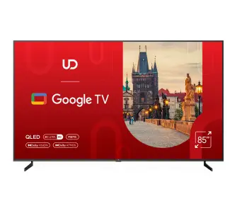 Telewizor UD TV 85QGU8210S  85"QLED 4K Google TV Dolby Vision Dolby Atmos DVB-T2