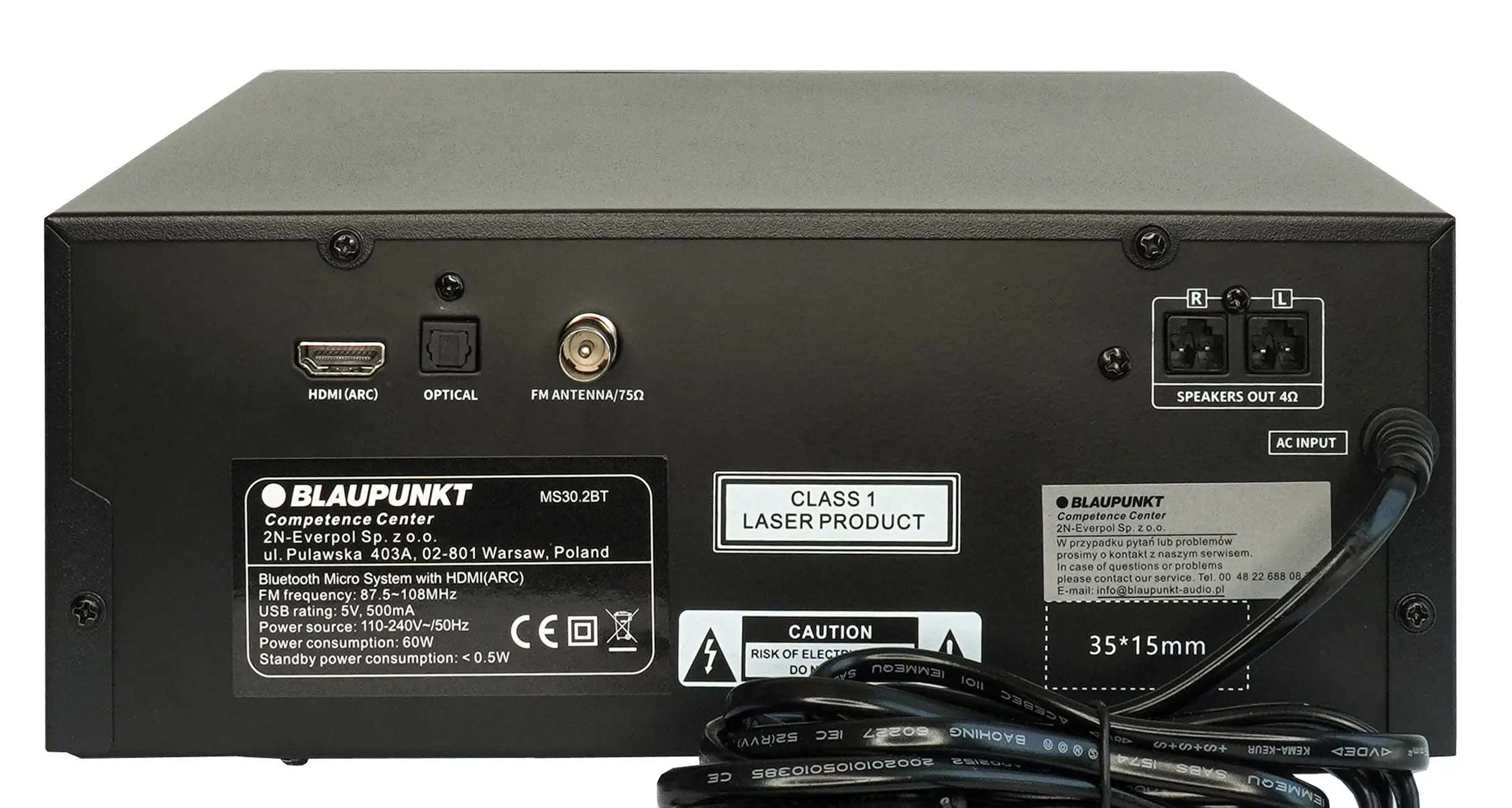 фото Музичний центр Blaupunkt MS30.2BT