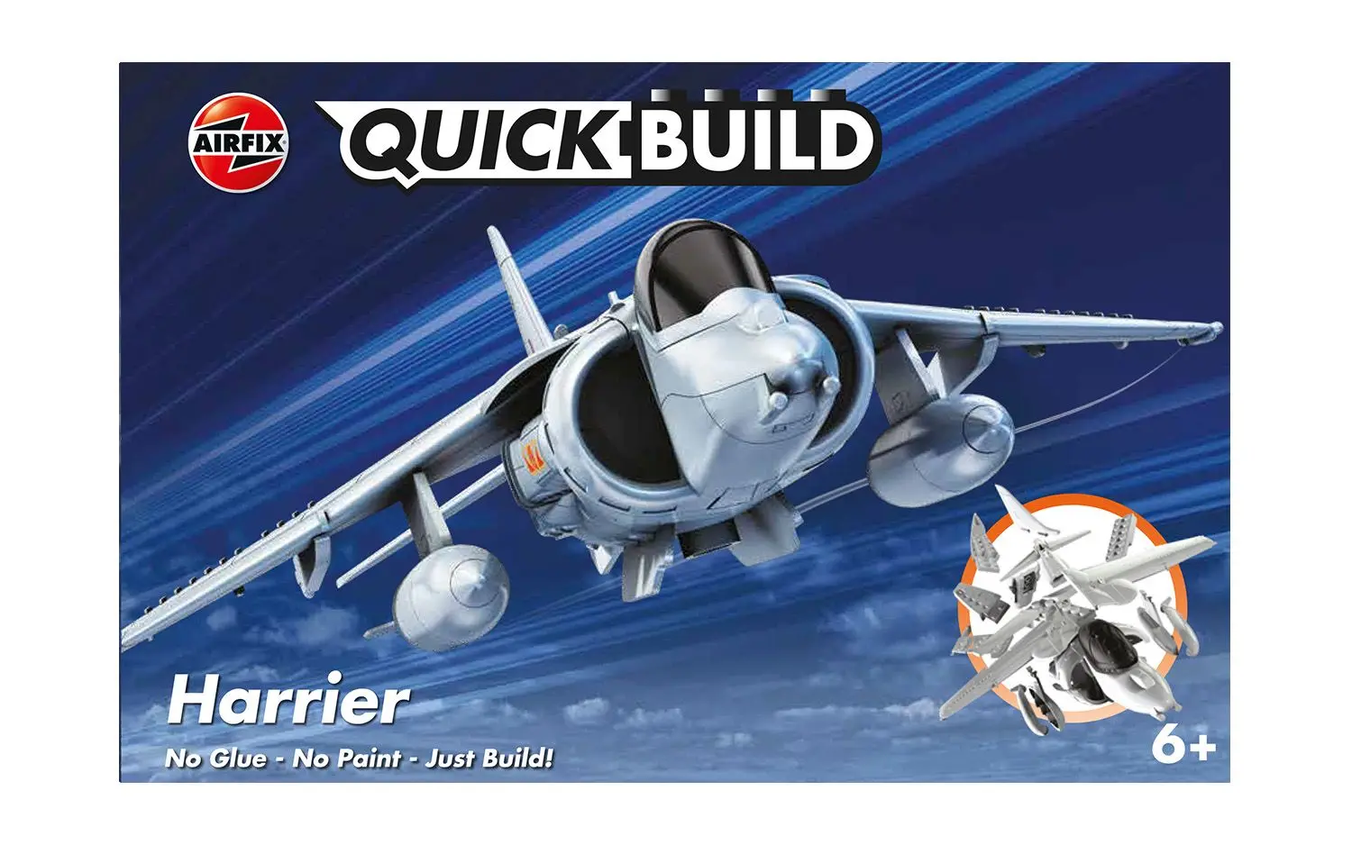 Model do składania Airfix J6009 Quickbuild - Harrier
