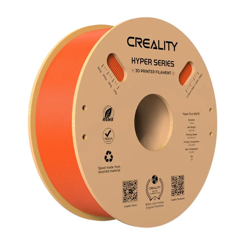 Filament Creality Hyper PLA 1,75mm Pomarańczowy