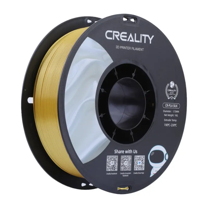 Filament Creality CR-Silk PLA 1,75mm Złoty