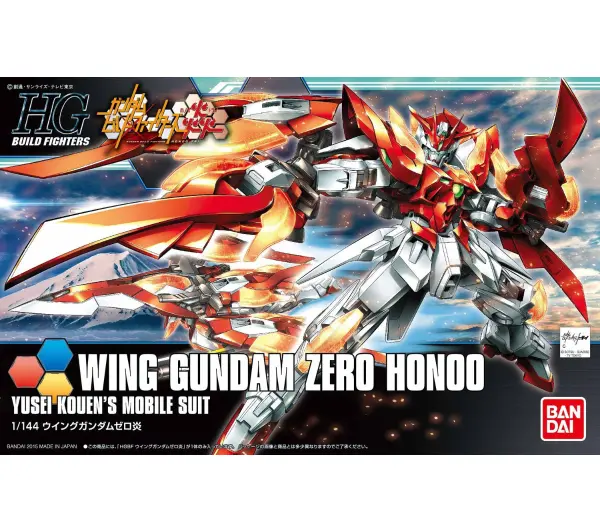 Bandai HGBF 1/144 WING GUNDAM ZERO HONOO