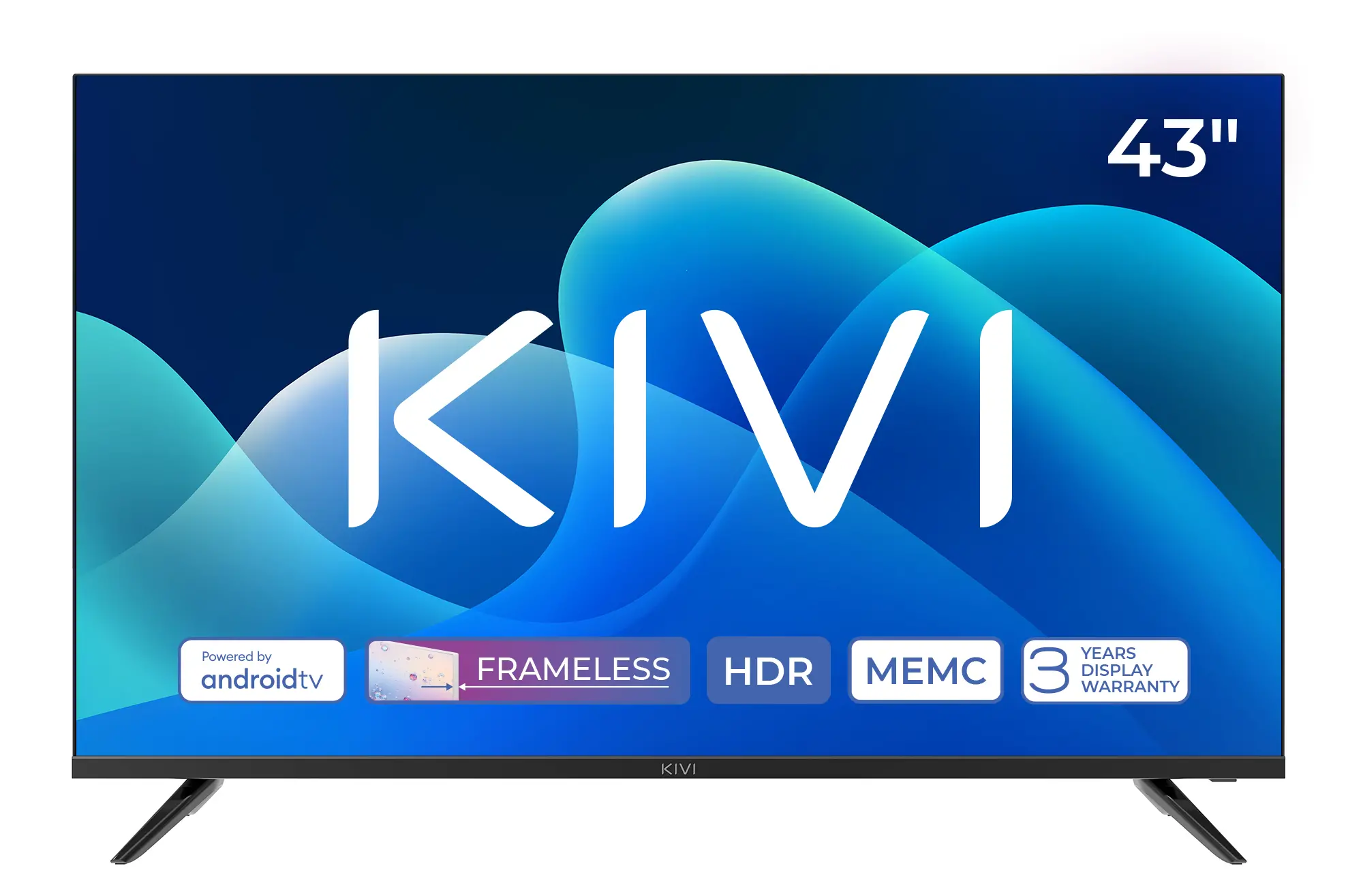 Telewizor KIVI 43U730QB 43" LED 4K Android TV DVB-T2