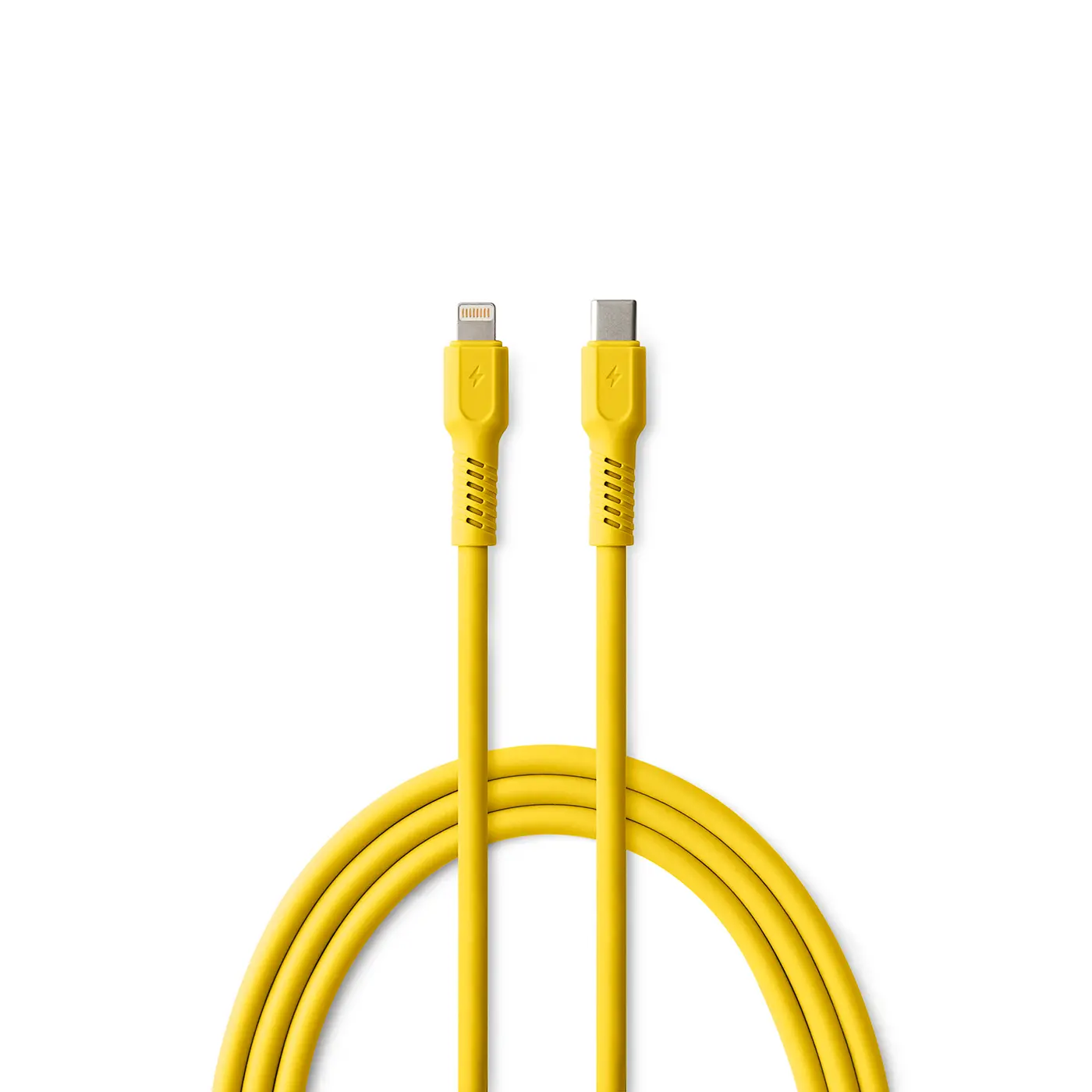 Kabel Colorum USB-C do Lightning 2,4A 1,8m Żółty