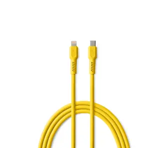 Kabel Colorum USB-C do Lightning 2,4A 1,8m Żółty