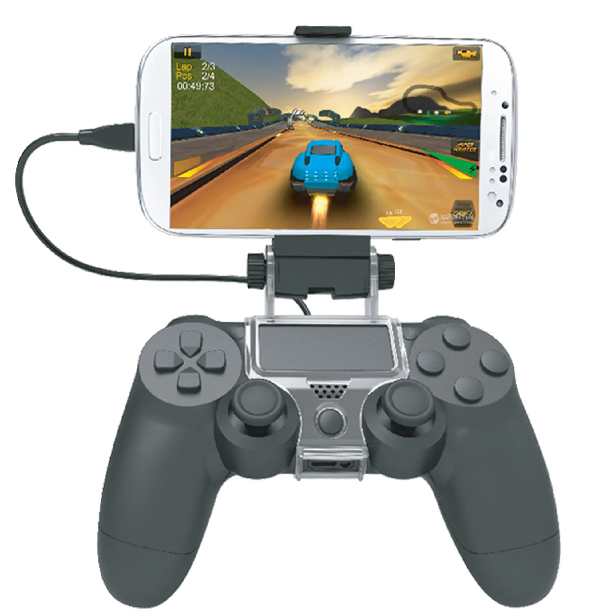 Uchwyt Dobe TP4-016B na telefon do pada DualShock 4