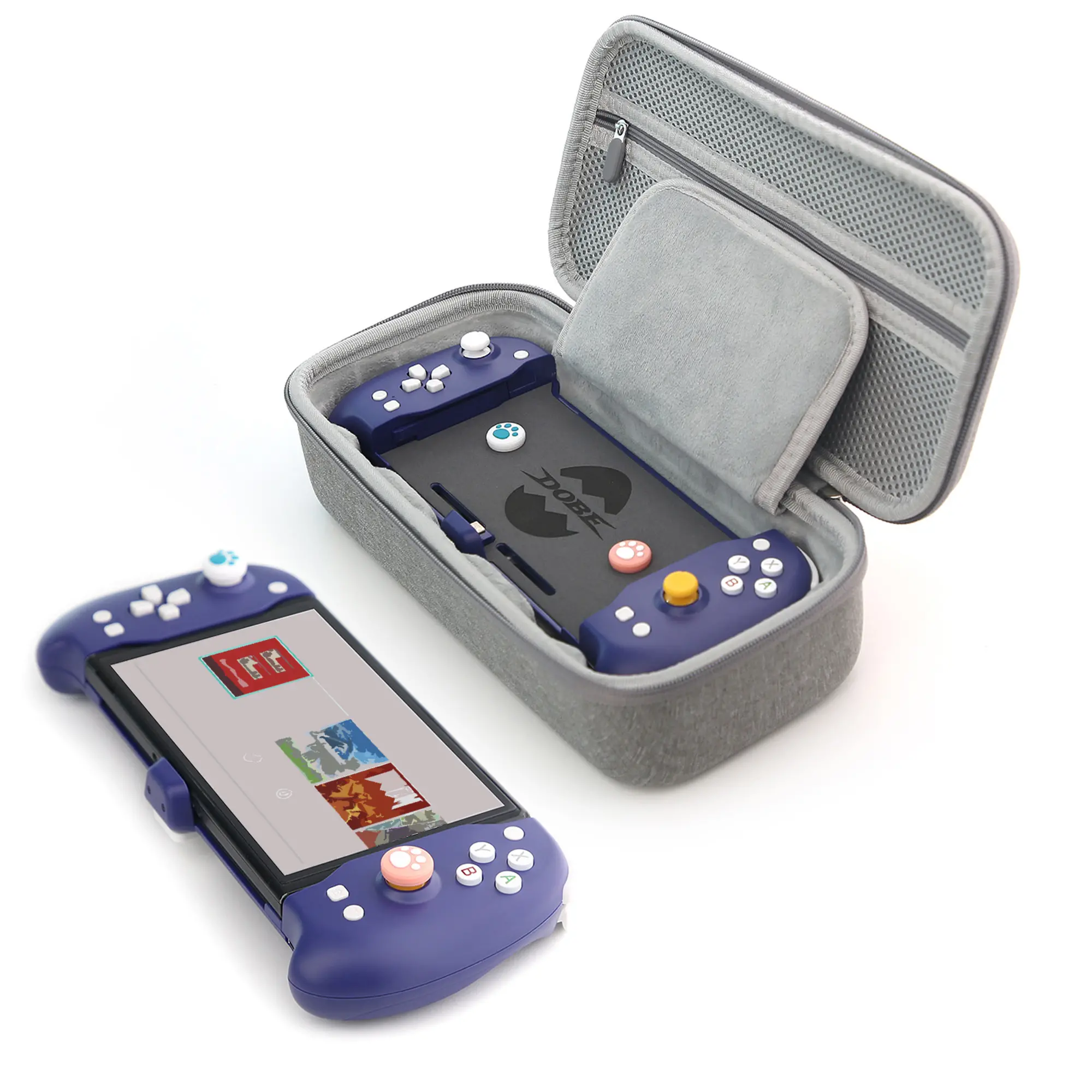 Kontroler Dobe TNS-1188B do Nintendo Switch + Etui