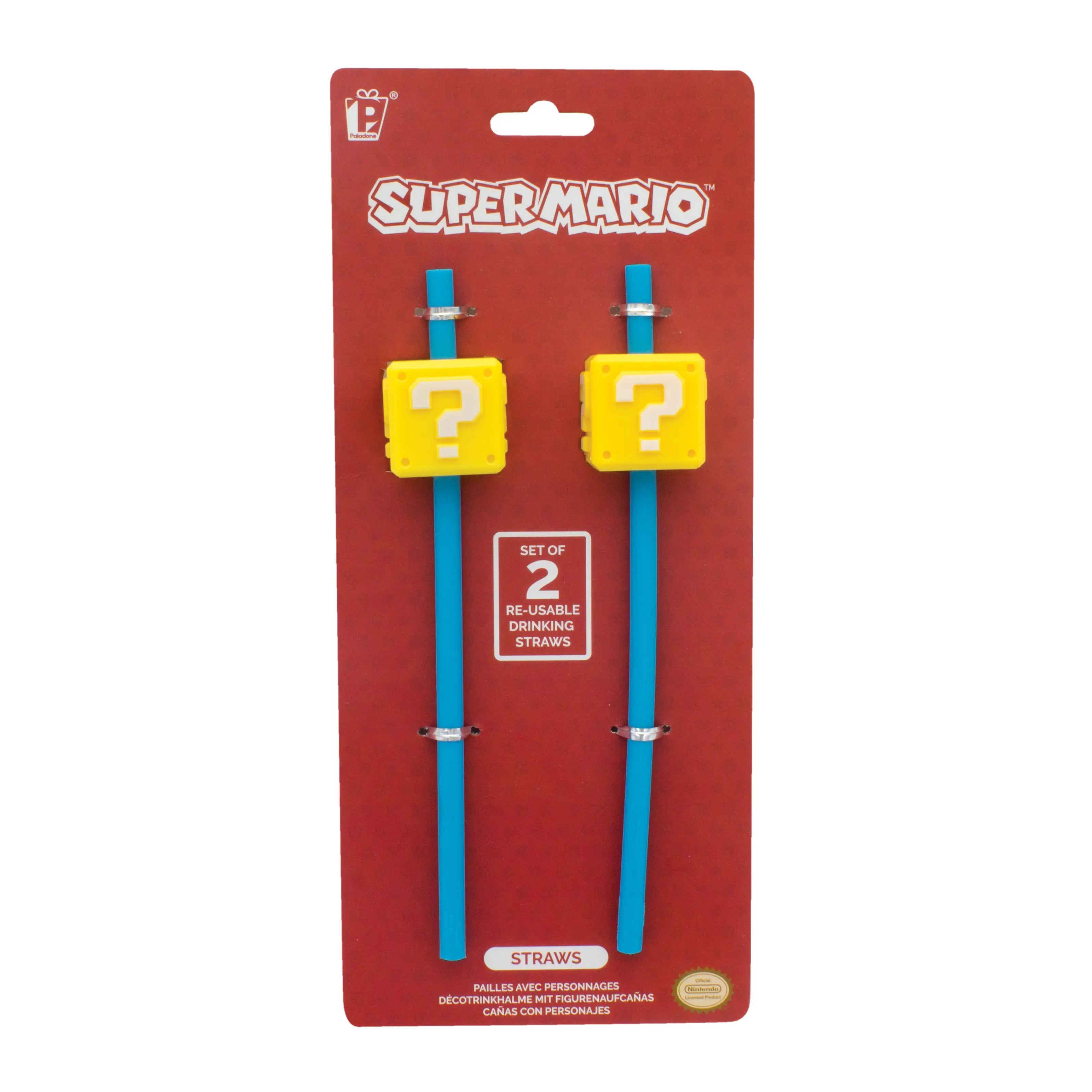 Akcesorium Paladone Super Mario Straws