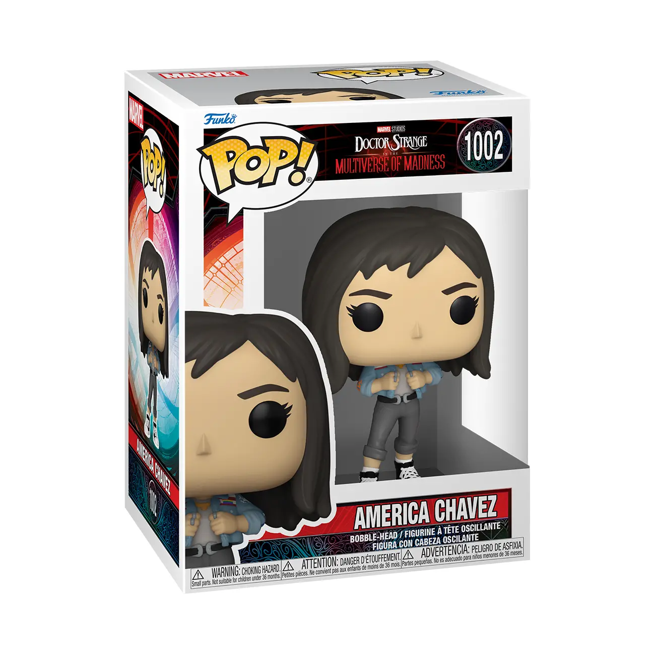 Funko Pop Marvel Doctor Strange Multiverse of Madness America Chavez