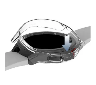 Etui Araree Nukin do Galaxy Watch6 Classic 47mm Przeźroczysty