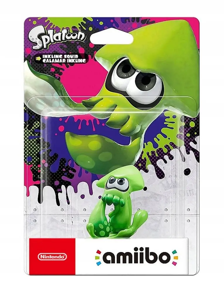 Figurka Nintendo Amiibo Splatoon - Inkling Squid Green