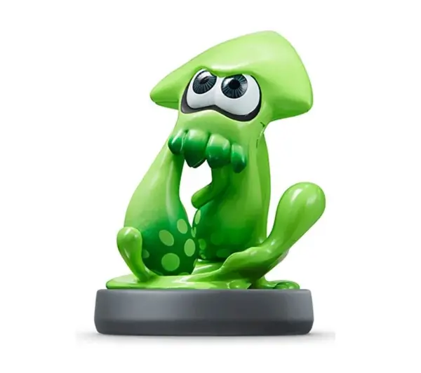 Nintendo Amiibo Splatoon - Inkling Squid Green