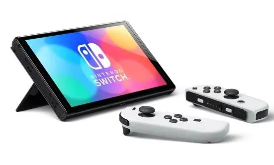 Nintendo Switch OLED Biały + Super Mario Party Jamboree