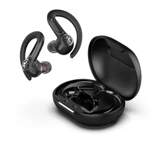 Słuchawki bezprzewodowe JLab Jbuds Epic Sport ANC 3 Dokanałowe Bluetooth 5.2 Czarny