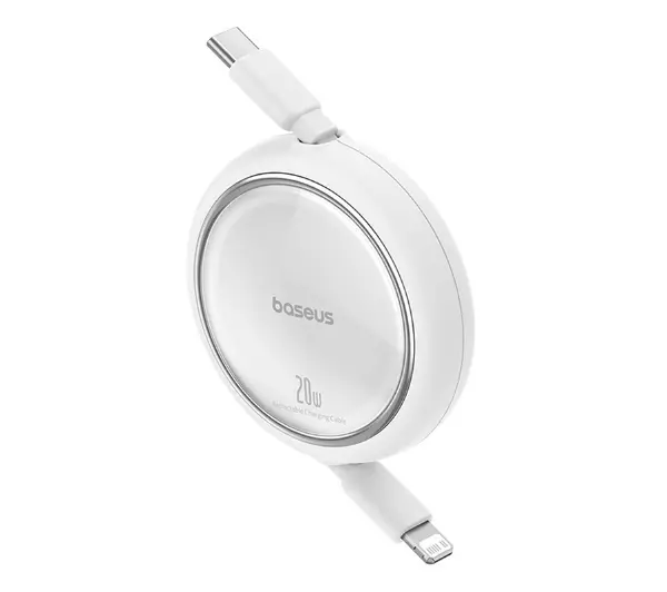 Baseus Free2Pull USB-C 20W 1m Biały