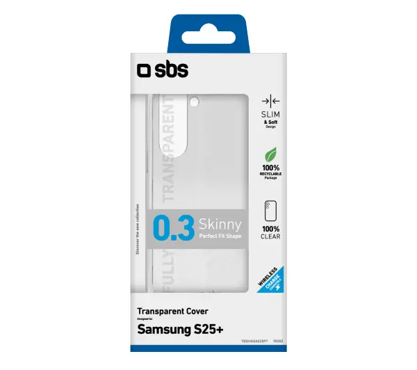 SBS Skinny do Galaxy S25 Plus Przezroczysty