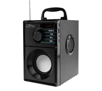 Głośnik Bluetooth Media-Tech BOOMBOX SILVER MT3179 15W Radio FM Czarny