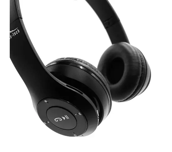 Media-Tech EPSILION BT MT3591 V2.0 Nauszne Bluetooth 5.1 Czarny