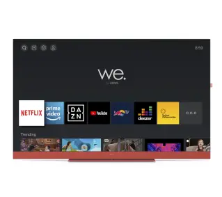 We. by LOEWE We. SEE 50 Coral Red 50" LED 4K Smart TV Dolby Vision Dolby Atmos HDMI 2.1 DVB-T2 - Kup na Raty - RRSO 0%