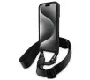 Etui BMW M Edition Carbon Stripe & Strap do iPhone 16 Czarny