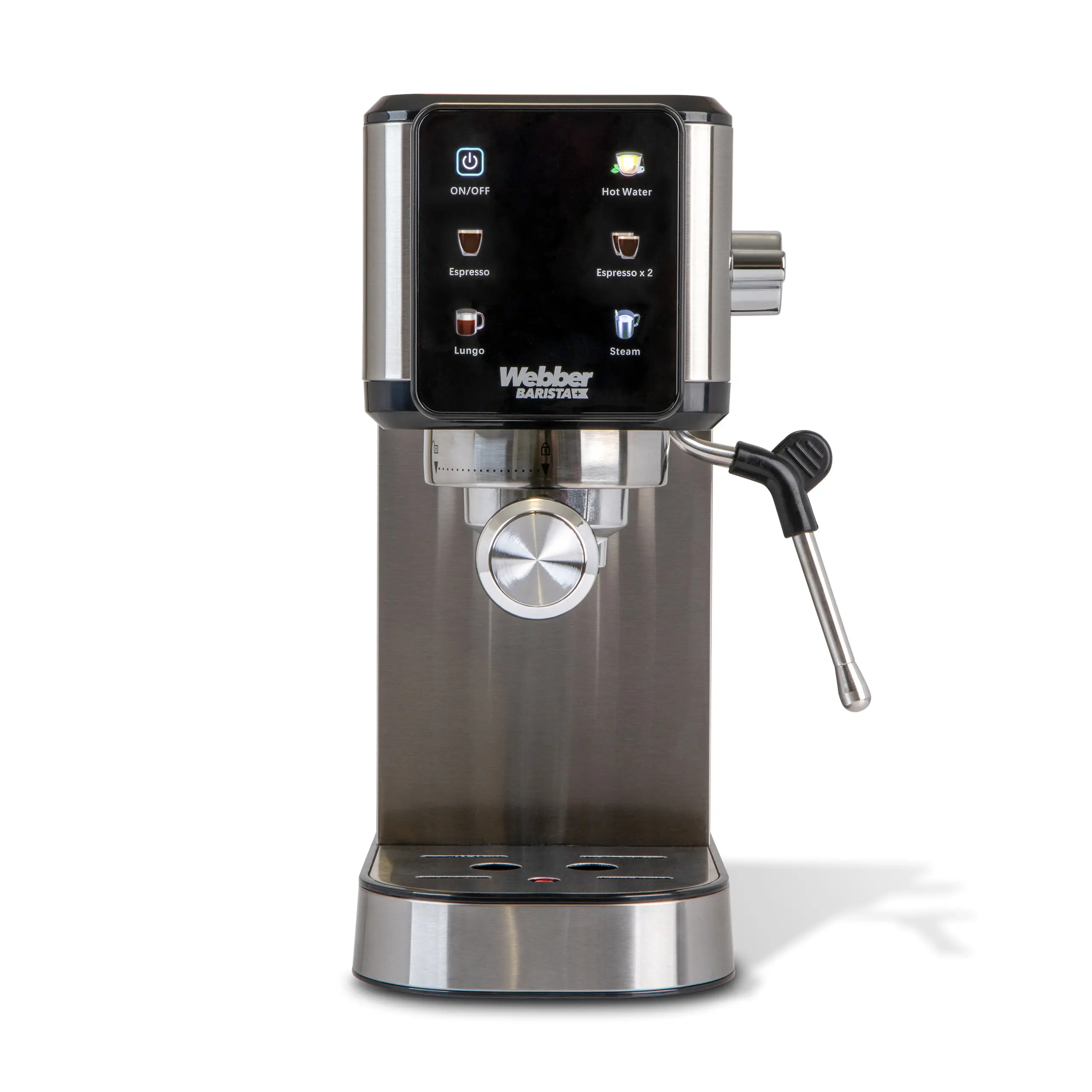 фото Ріжкова кавоварка еспресо Webber E3 Cartago