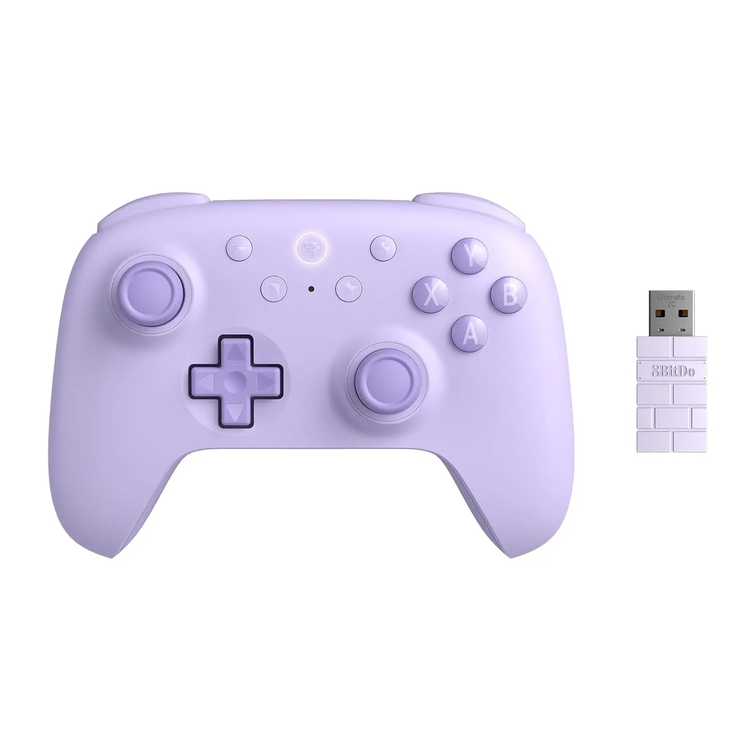Pad 8BitDo Ultimate 2C Wireless Controller do PC, Android Bezprzewodowy Purpurowy