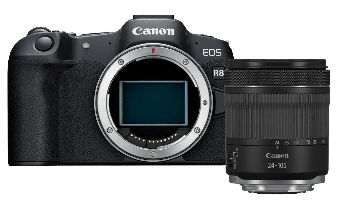 Aparat Canon EOS R8 + RF 24-105mm f/4-7.1 IS STM
