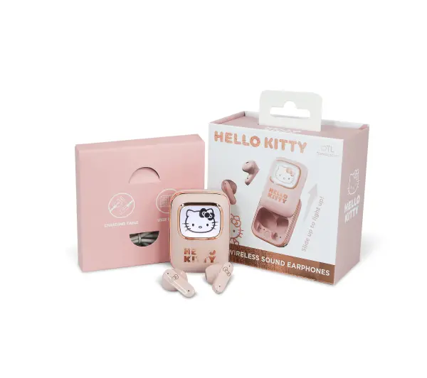OTL Technologies Hello Kitty HK1281 TWS Douszne Różowy