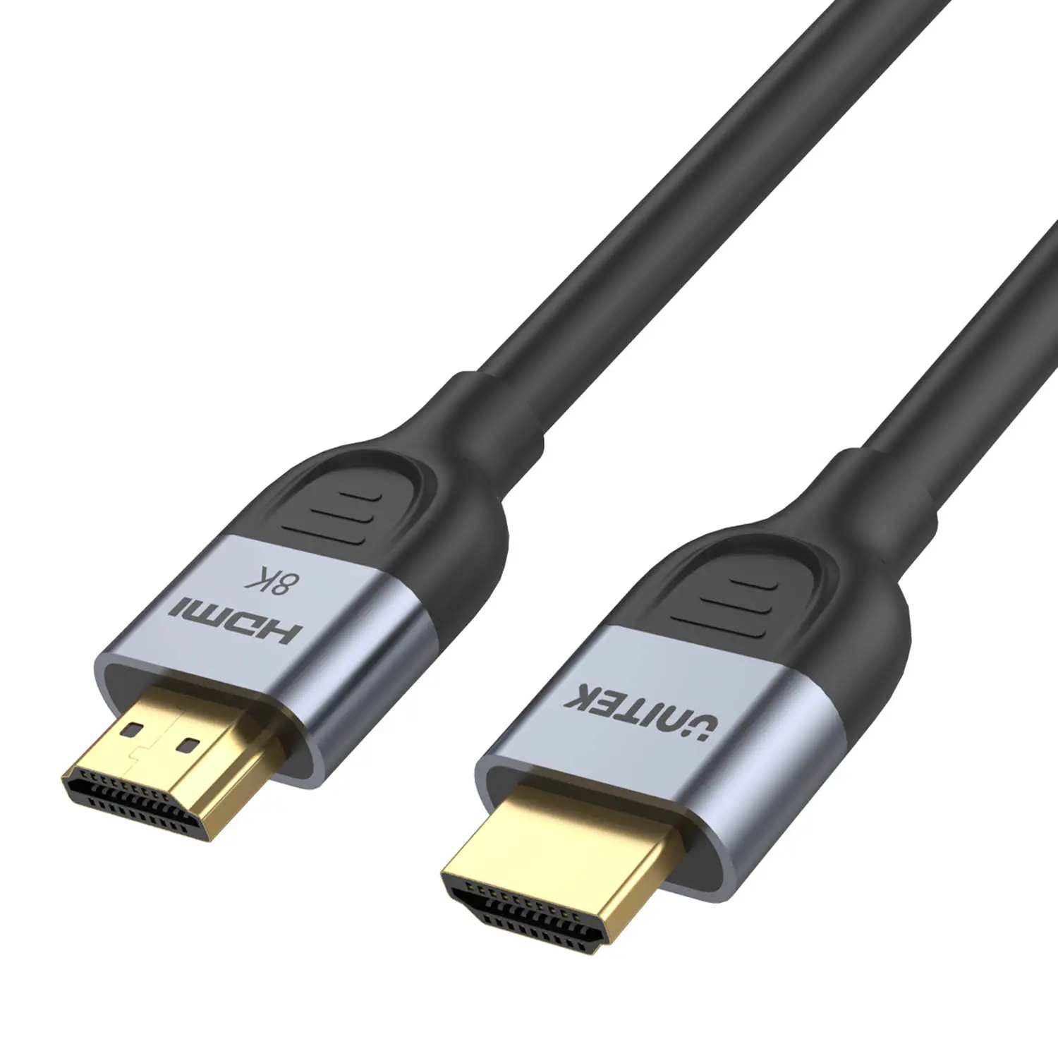 Kabel HDMI Unitek C11086GY01-2M HDMI 2.1 8K 60Hz 2m Czarny