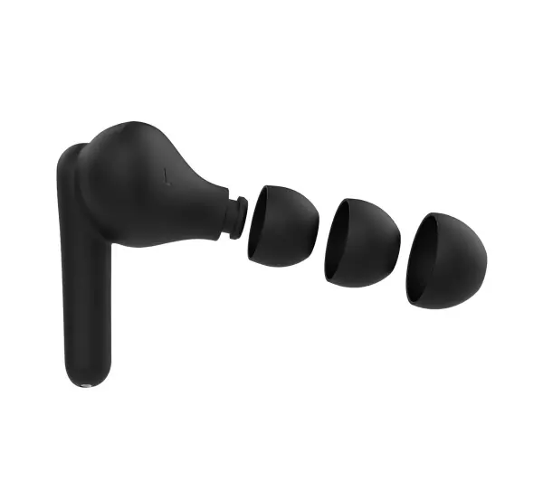 Belkin SoundForm Rhythm Dokanałowe Bluetooth 5.3 Czarny