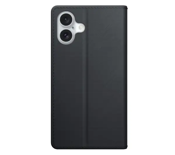 3mk Wallet Case do iPhone 16 Czarny