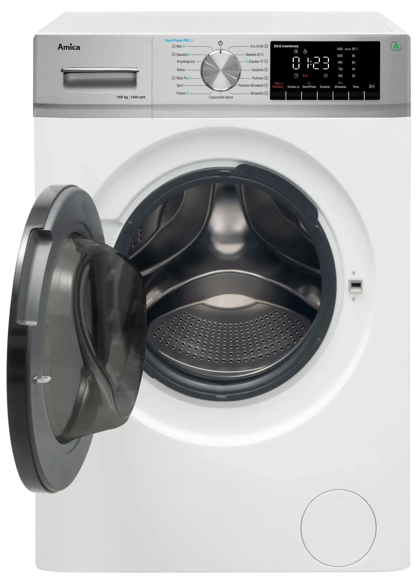фото Прально-сушильна машина автоматична Amica A2WDC10614DLiStD