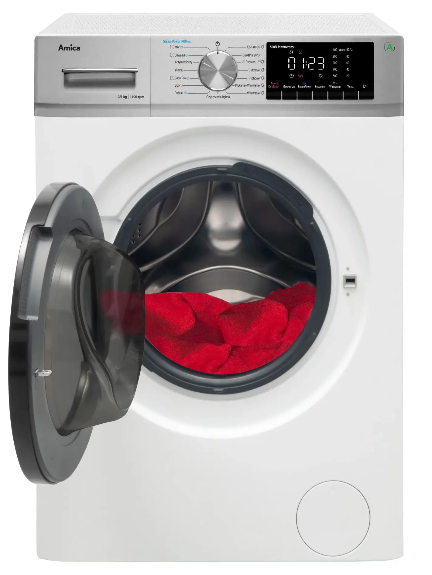 фото Прально-сушильна машина автоматична Amica A2WDC10614DLiStD