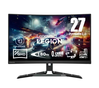 Monitor Lenovo Legion R27qc-30 (67C6GAC2EU)  27" 2K VA 180Hz 0,5ms MPRT Zakrzywiony Gamingowy