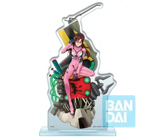 Banpresto Chibansho Evangelion - Acrylic Stand - Mari Makinami (Operation Started!)