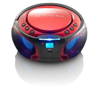 Radioodtwarzacz Lenco SCD-550 Bluetooth Czerwony