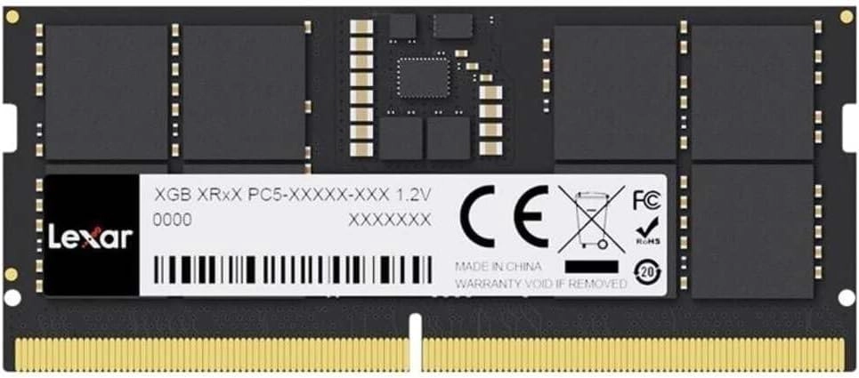 Pamięć Lexar DDR5 16GB 5600 CL46 SODIMM Czarny
