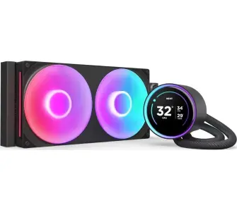 Chłodzenie NZXT Kraken Elite 280 RGB V2 LCD Czarny
