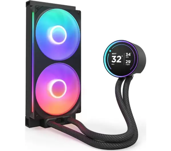 NZXT Kraken Elite 280 RGB V2 LCD Czarny - ⚡ EURO HIT CENOWY! ⚡ - Kup na Raty - RRSO 0%