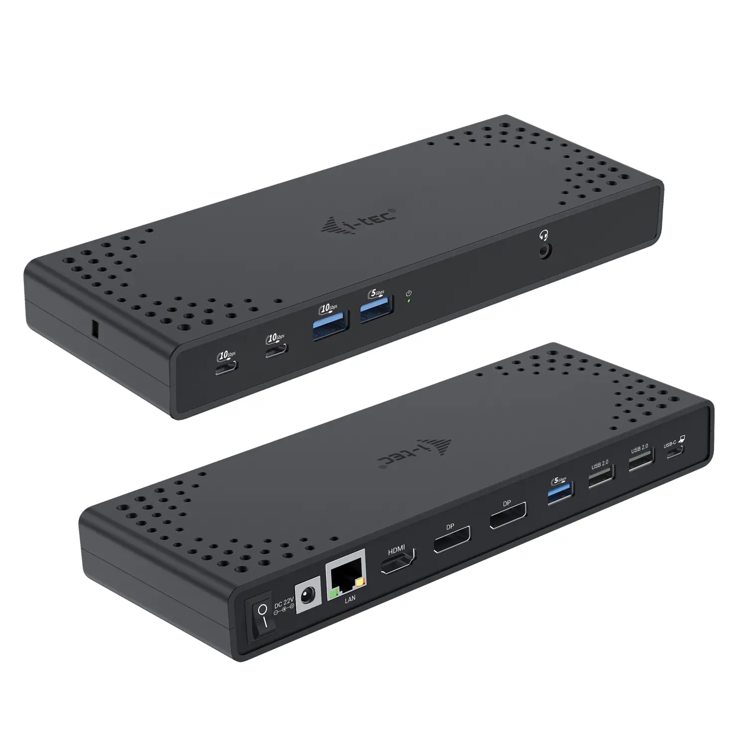 Stacja dokująca i-Tec C31TRIPLE4KDOCKPD USB-C Triple Display Docking Station Gen 2 + Power Delivery 100W Czarny