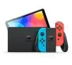 Konsola Nintendo Switch OLED Czerwono-niebieski + Zestaw akcesoriów Trust GXT 1249 7w1