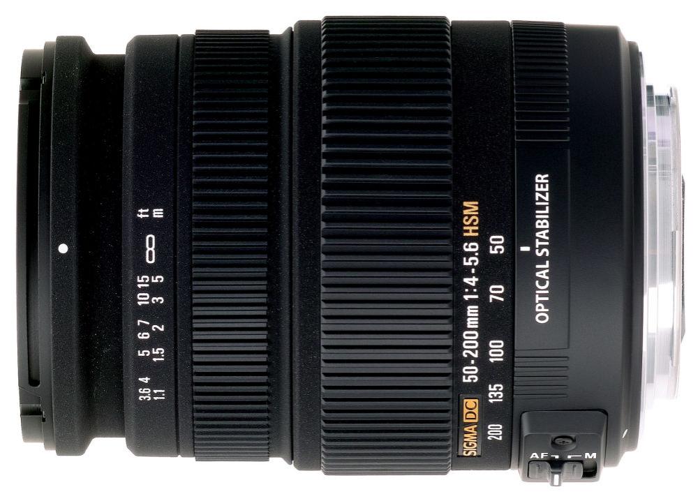 Sigma AF 50-200 mm f/4-5,6 DC OS HSM