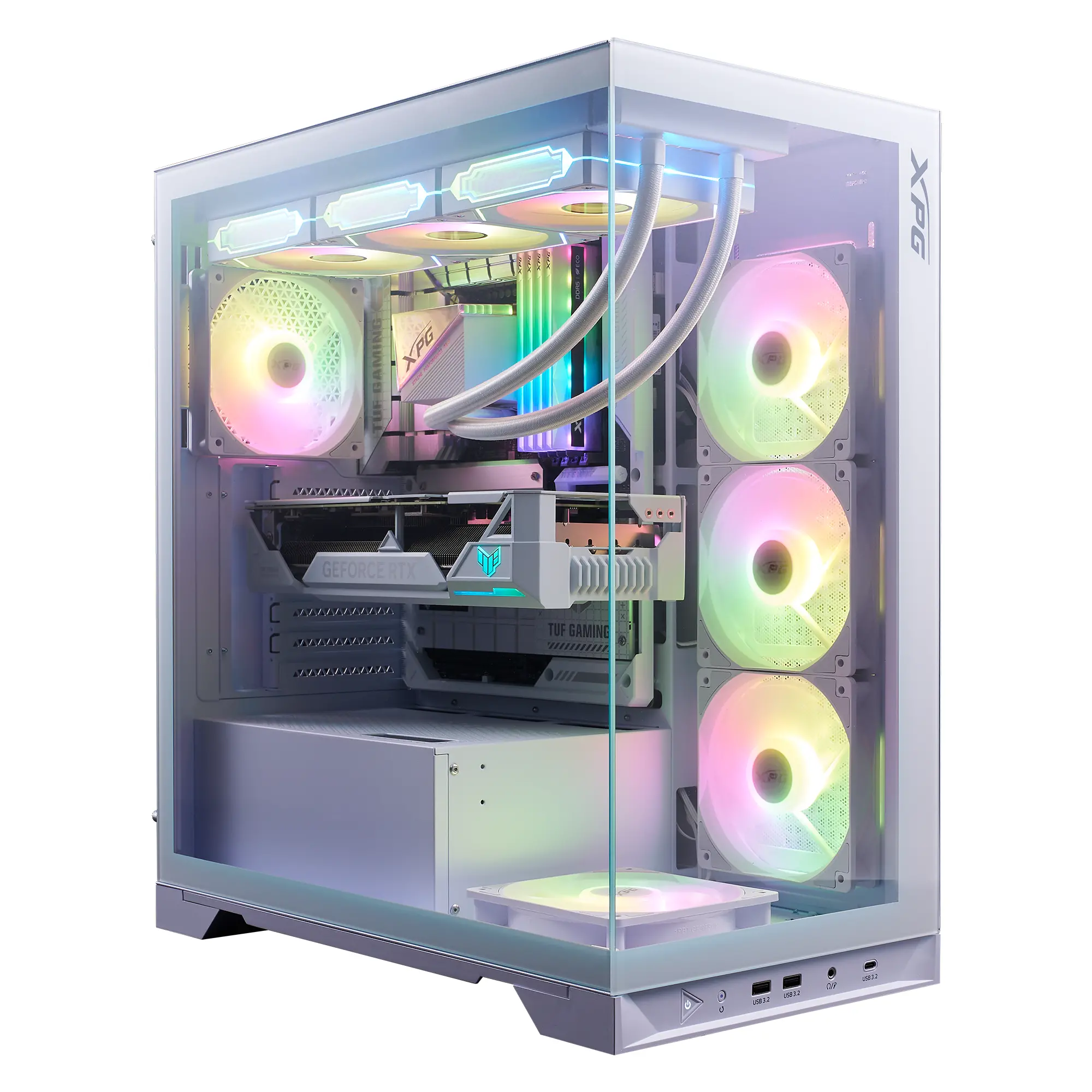 фото Корпус Adata XPG Invader X BTF RGB White (INVADERXBTFMT-WHCWW) 2