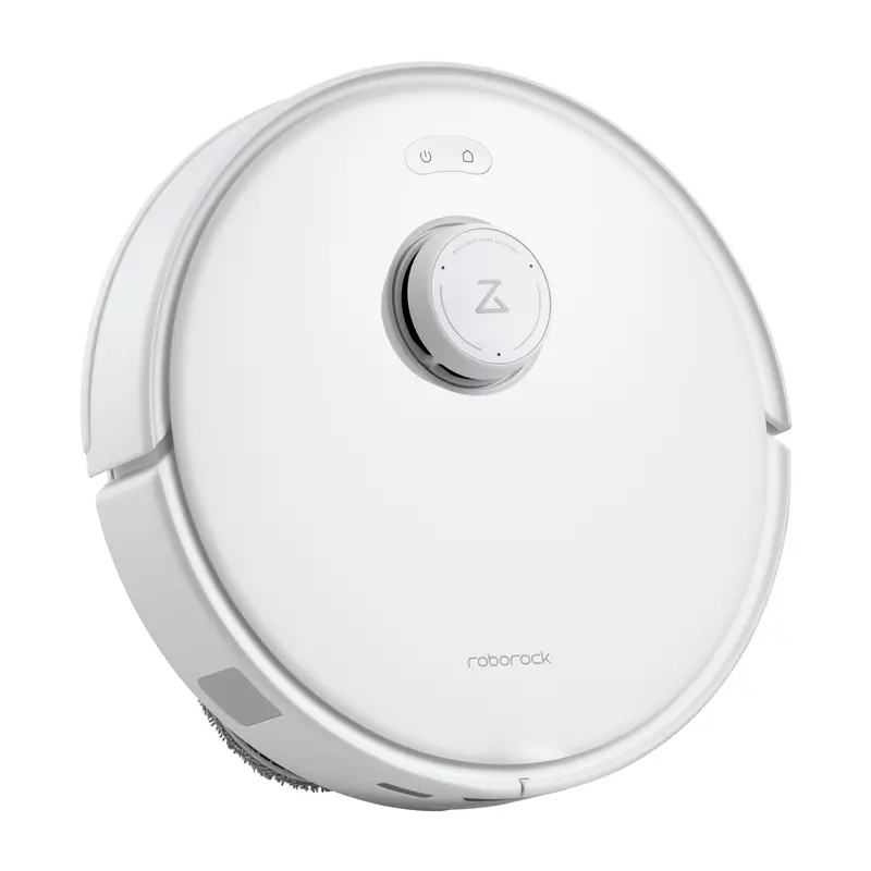 фото Робот-пилосос з вологим прибиранням Roborock Qrevo Curv White