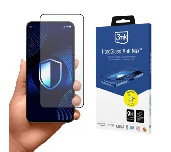 Szkło hartowane 3mk HardGlass Matt Max do Samsung Galaxy S25