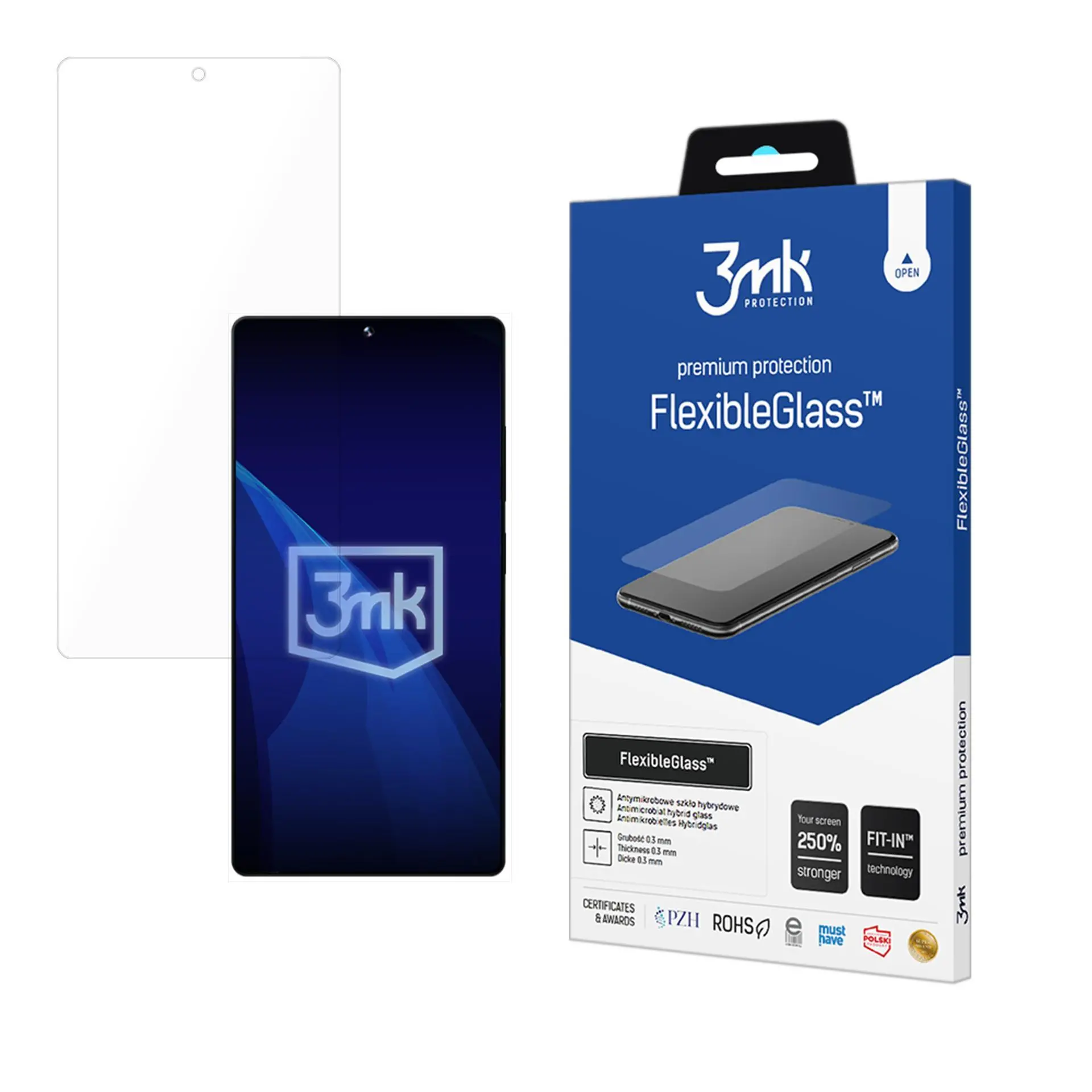Szkło hybrydowe 3mk FlexibleGlass do Samsung Galaxy S25 Ultra